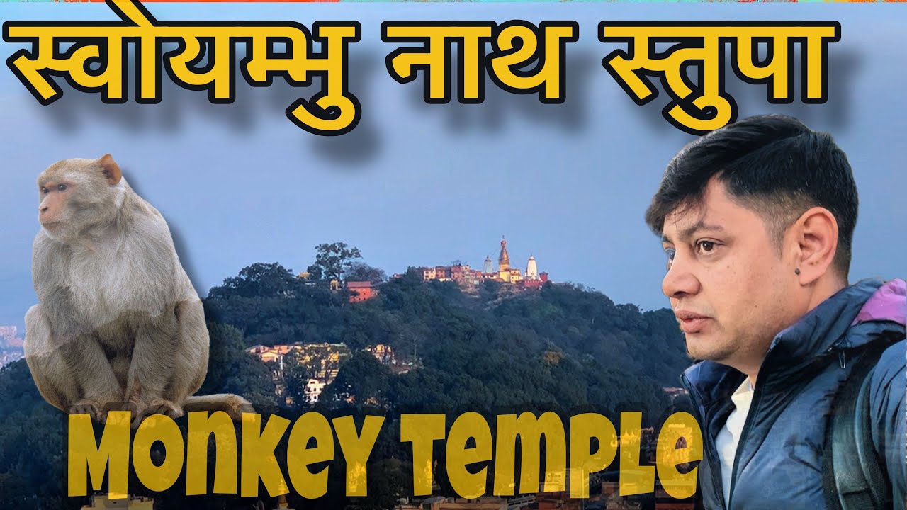 स्वोयम्भु नाथको  यात्रा | Monkey Temple | Swoyambhu Stupa 😘| 