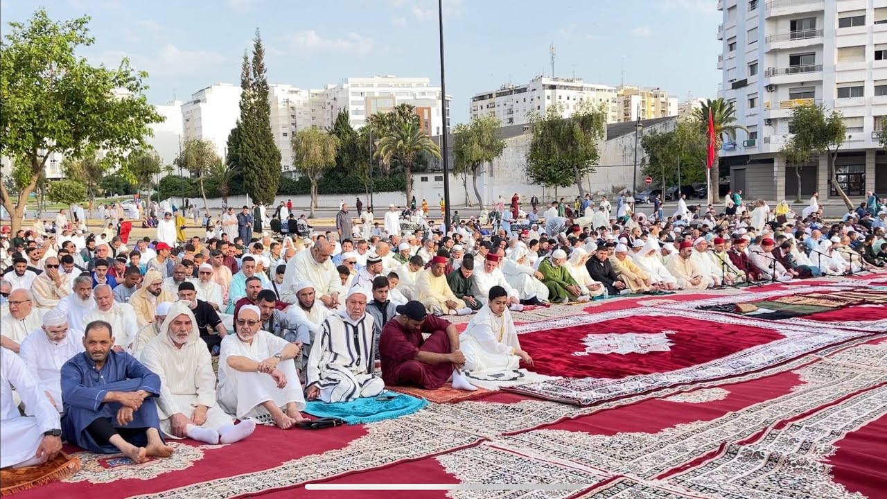 طنجة: صلاة عيد الأضحى بمسجد السوريين تمر في أجواء روحانية دون ذبح الأضاحي تجاوبًا مع النداء الملكي
