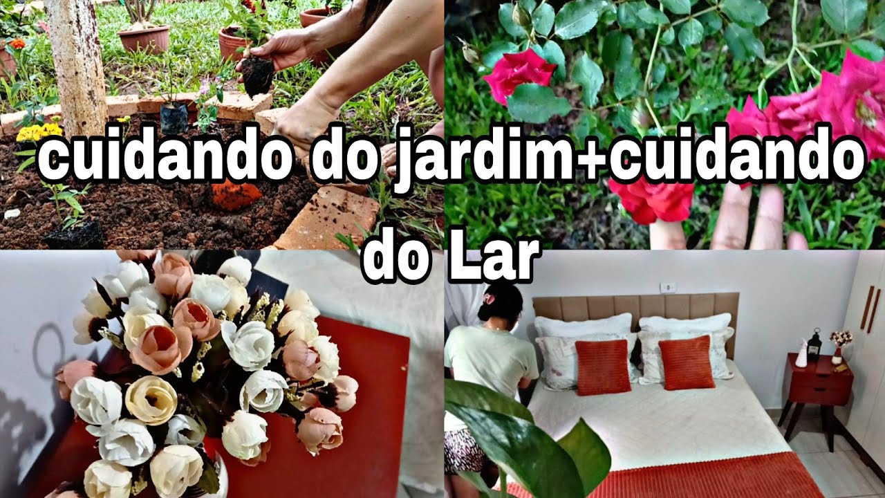 CUIDANDO DO  JARDIM  E DO LAR /COM GRATIDÃO E AMOR🙌❤️