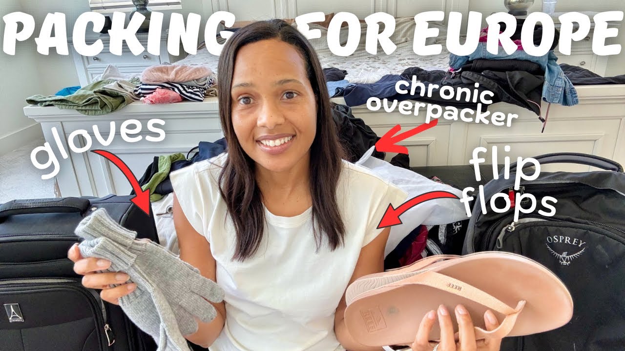 How I’m Packing For Three Weeks in Europe (When I ALWAYS Overpack)