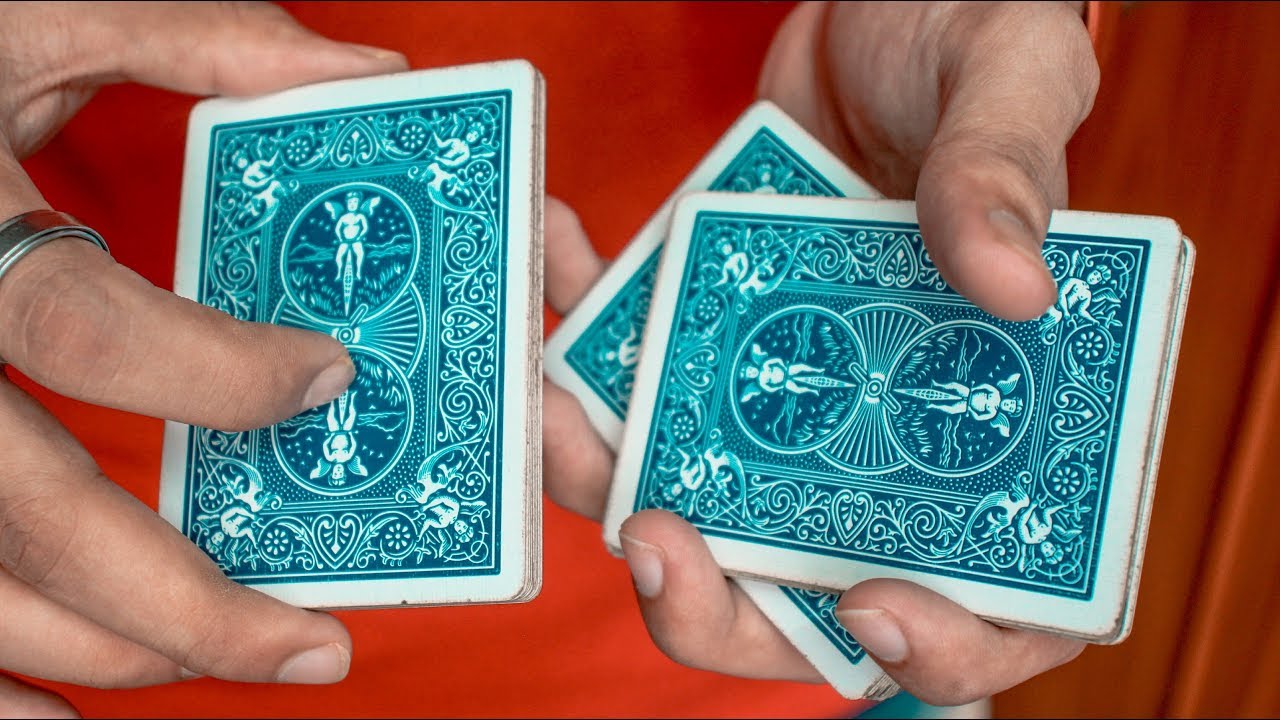 Easy Fancy Visual FALSE Cut / Shuffle / Flourish - TUTORIAL!!!