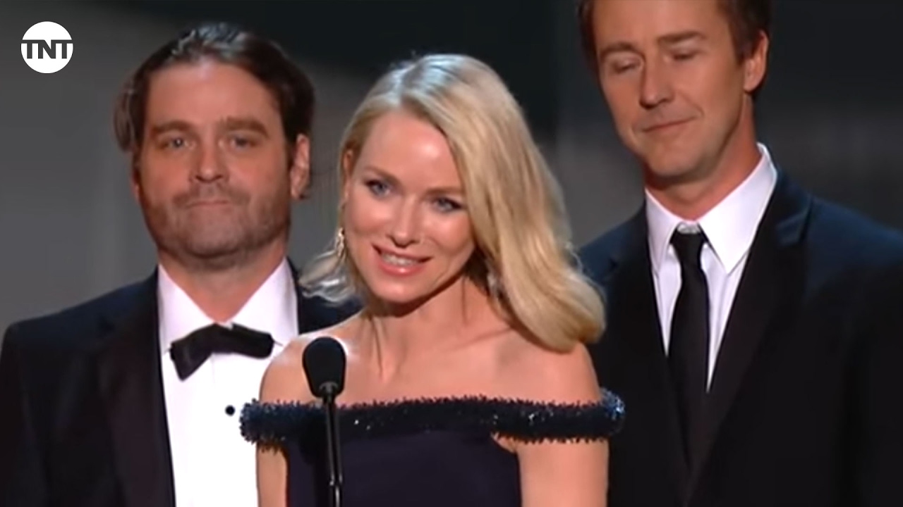 Birdman Cast I SAG Awards Acceptance Speech 2015 I TNT