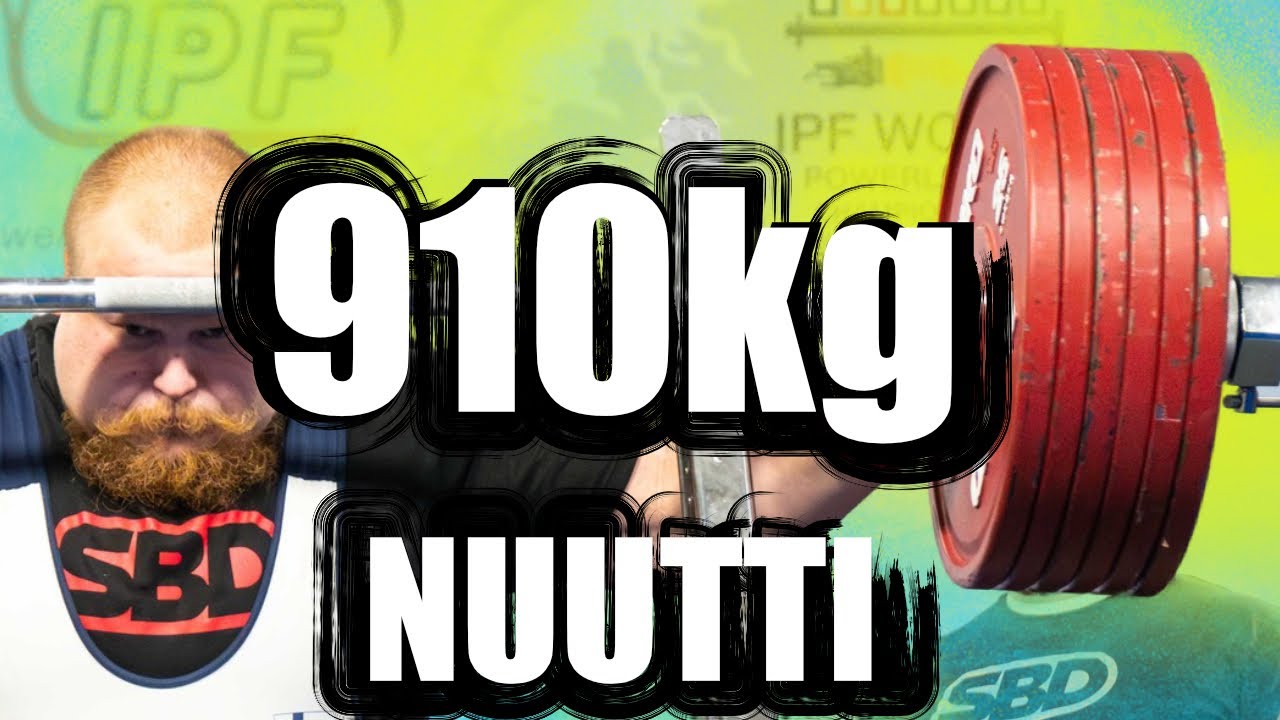 EM-Hopea | Nuutti Mansukoski 910kg yhteistulos