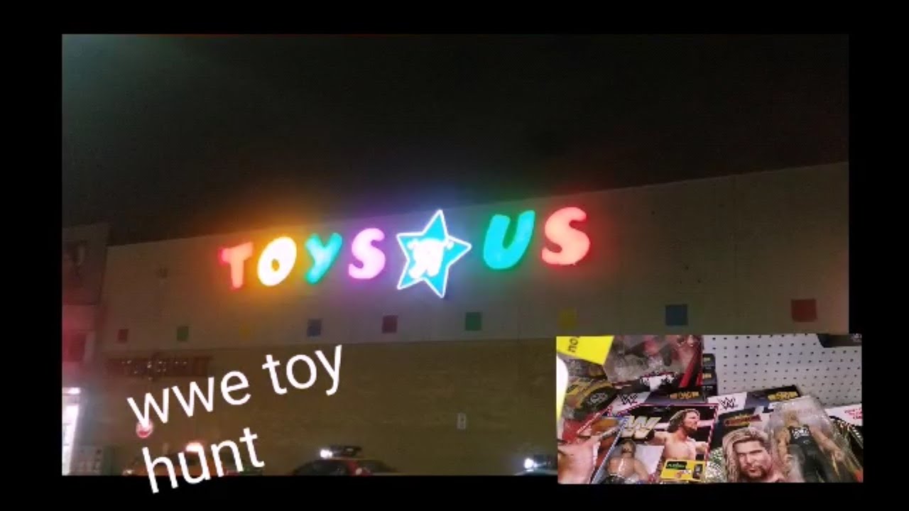 WWE ACTION FIGURES TOY HUNT AT TOYS R US