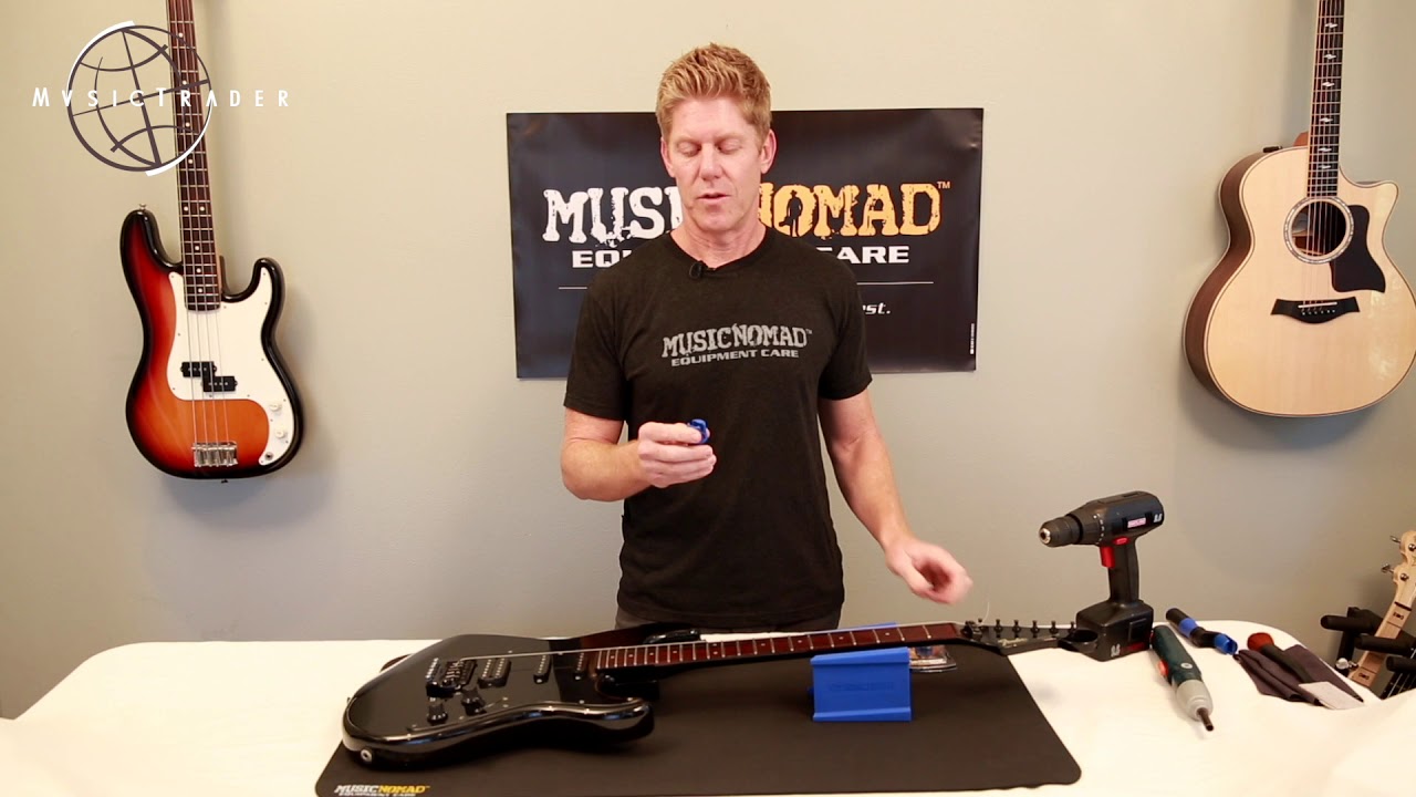 Music Nomad Grip Bit Accesorio Para Cambiar Cuerdas
