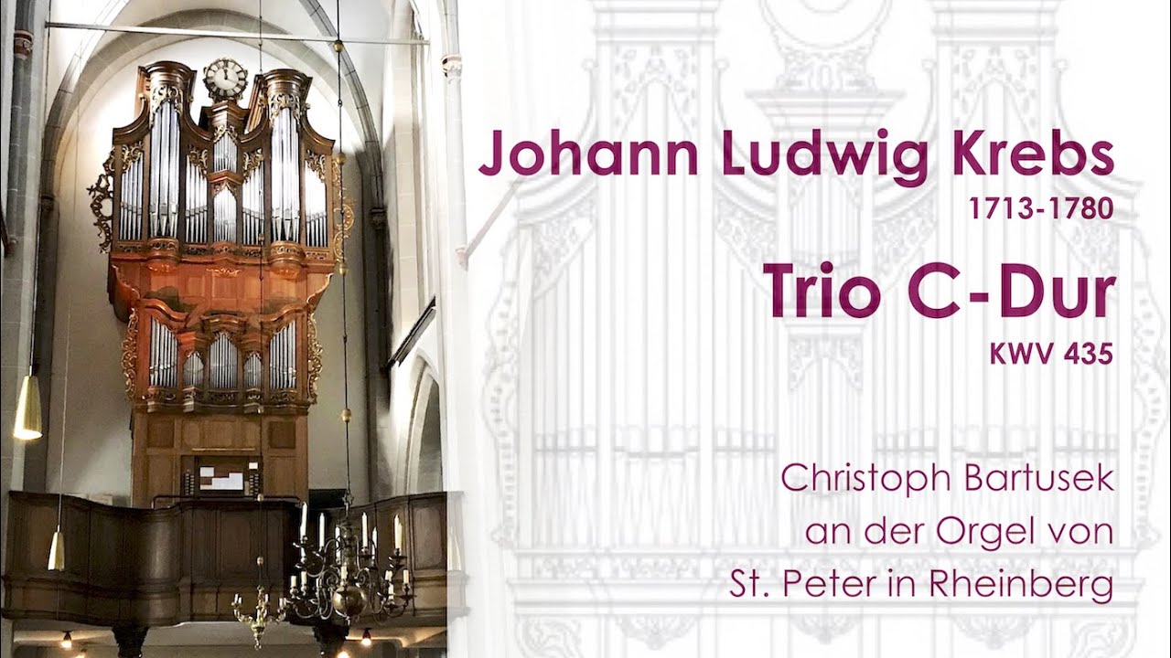 Johann L. Krebs (1713-1780)  |  Trio C-Dur KWV 435
