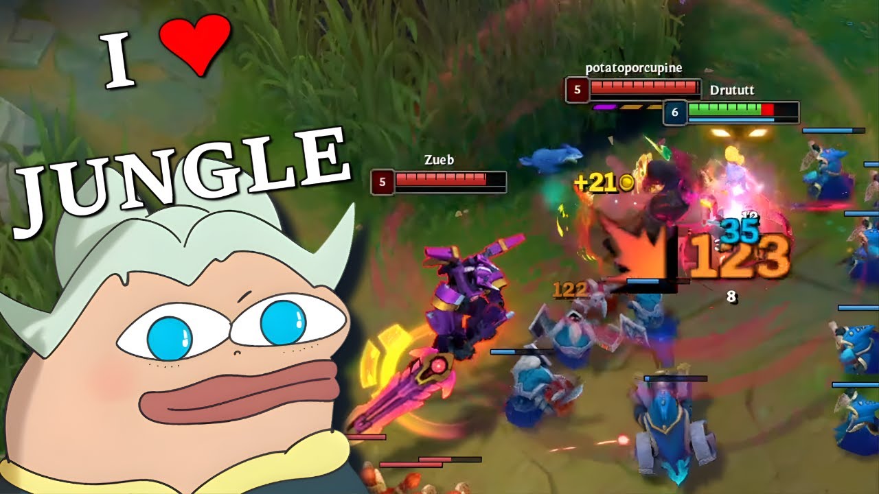 WHEN JUNGLE CAN CHANGE YOUR WHOLE GAME