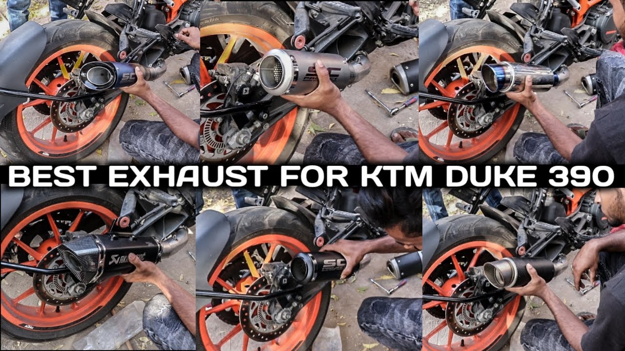BEST EXHAUST FOR KTM DUKE 390 | SC PROJECT | AKRAPROVIC