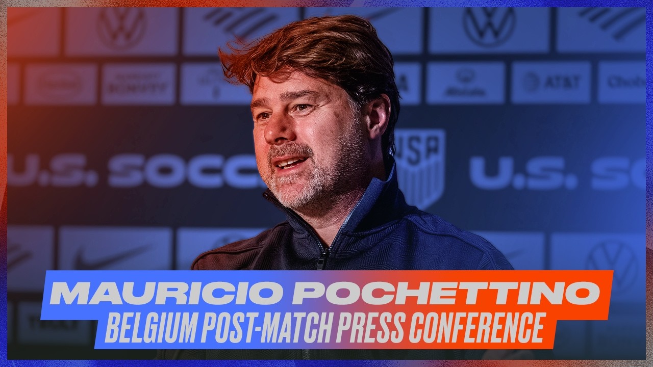 USMNT vs. Belgium Post-Match Press Conference with Mauricio Pochettino
