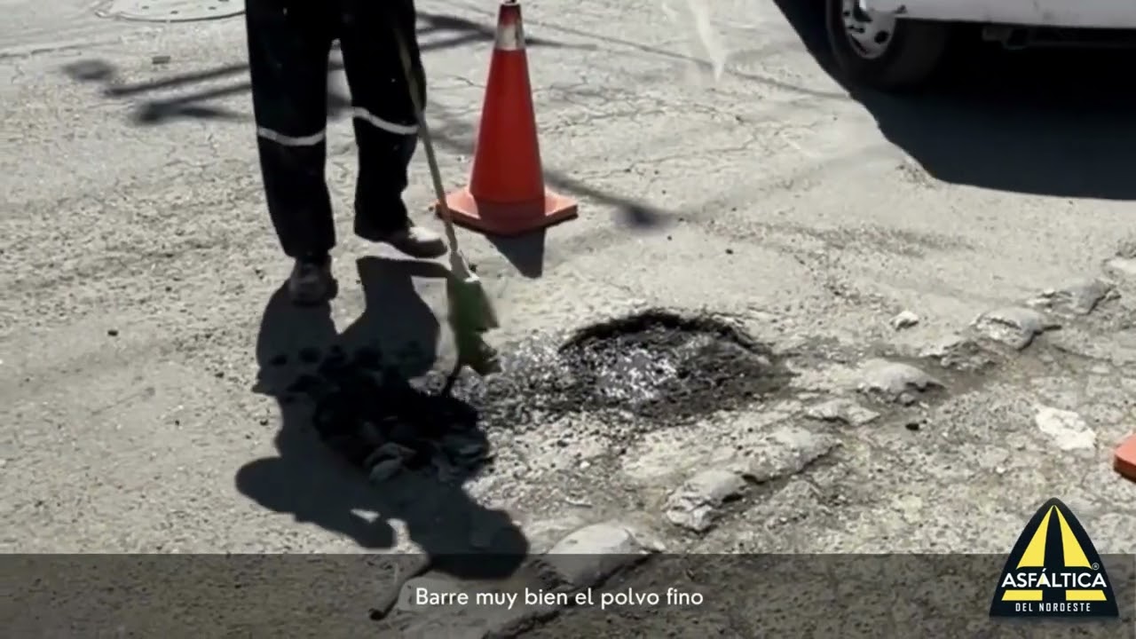Tutorial bacheo en frio
