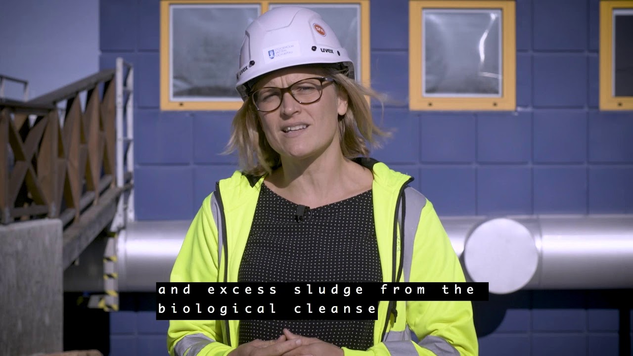 Tour of Henriksdals wastewater plant