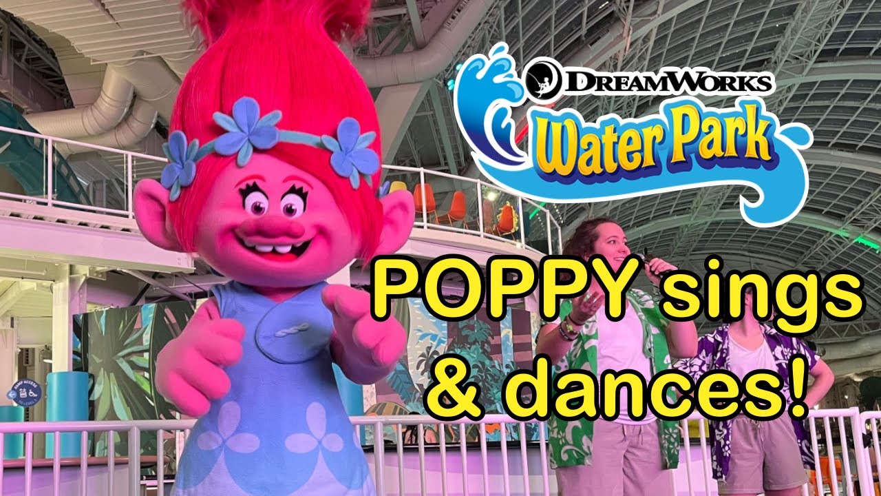 Queen Poppy's LIVE Dance Party! Trollapalooza at DreamWorks Water Park in the American Dream Mall
