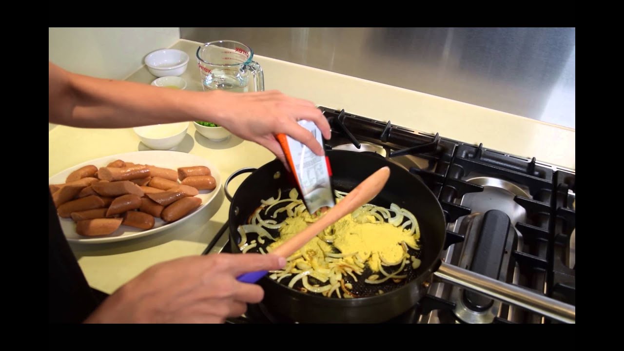 Keen's Curry Sausages