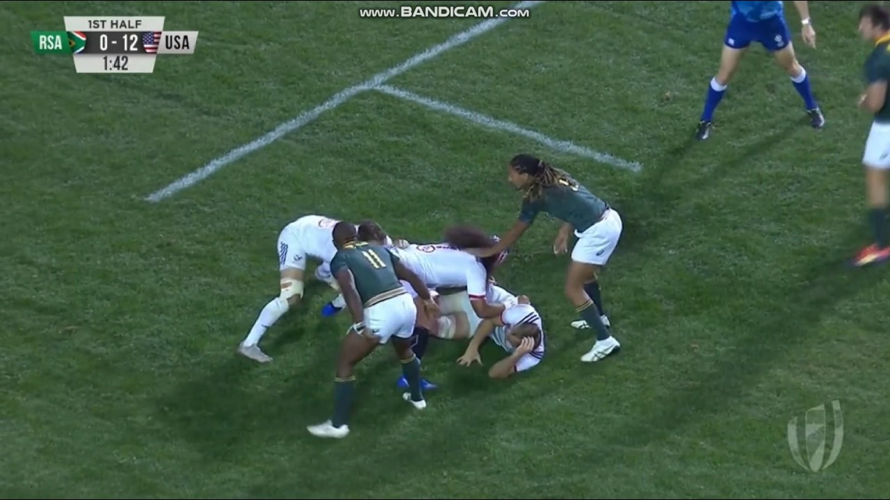 Danny Barrett breaks arm makes a tackle, leaves medics to clear a ruck with his arm dangling