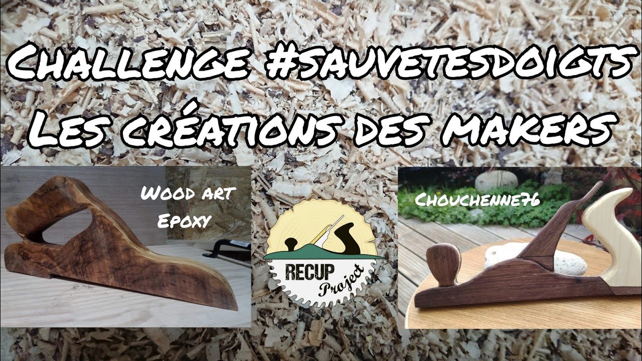 Challenge #sauvetesdoigts les cr&eacute;ations des makers