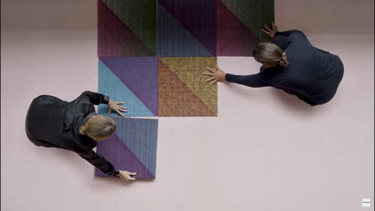 DESSO X RENS carpet tile collection