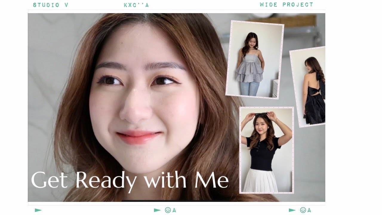 GRWM | Chuẩn bị đi hẹn hò [Skincare, Makeup, Outfits]