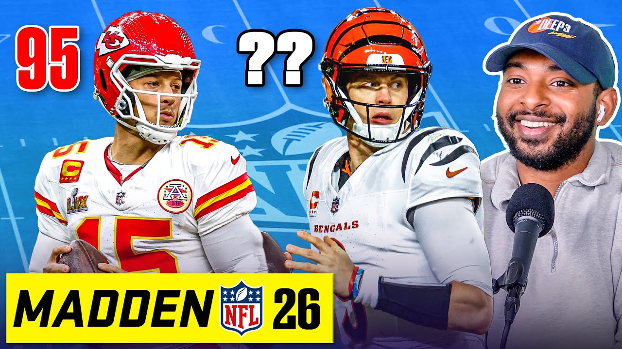 We Guessed Which NFL Stars Have The Highest Madden 26 Ratings