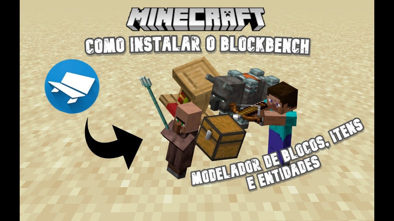 Como criar o seu próprio mod de minecraft #10 Como Instalar e configurar o blockbench!