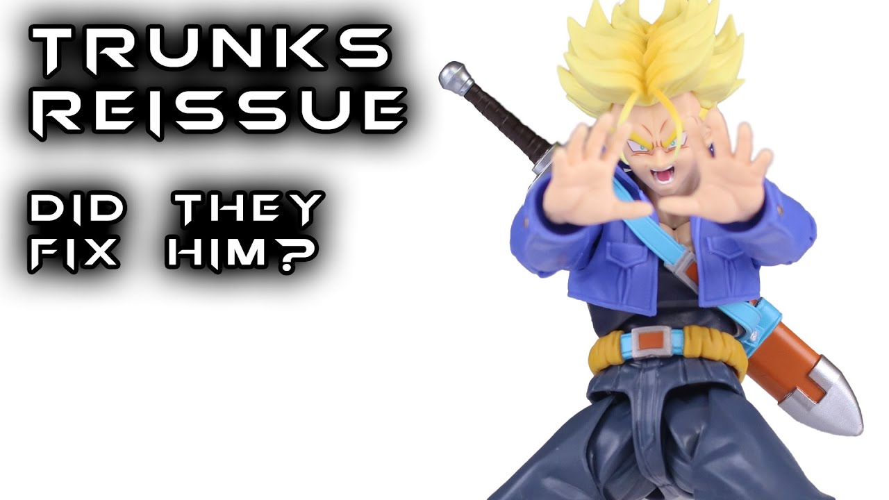 S.H. Figuarts TRUNKS Reissue Action Figure Review
