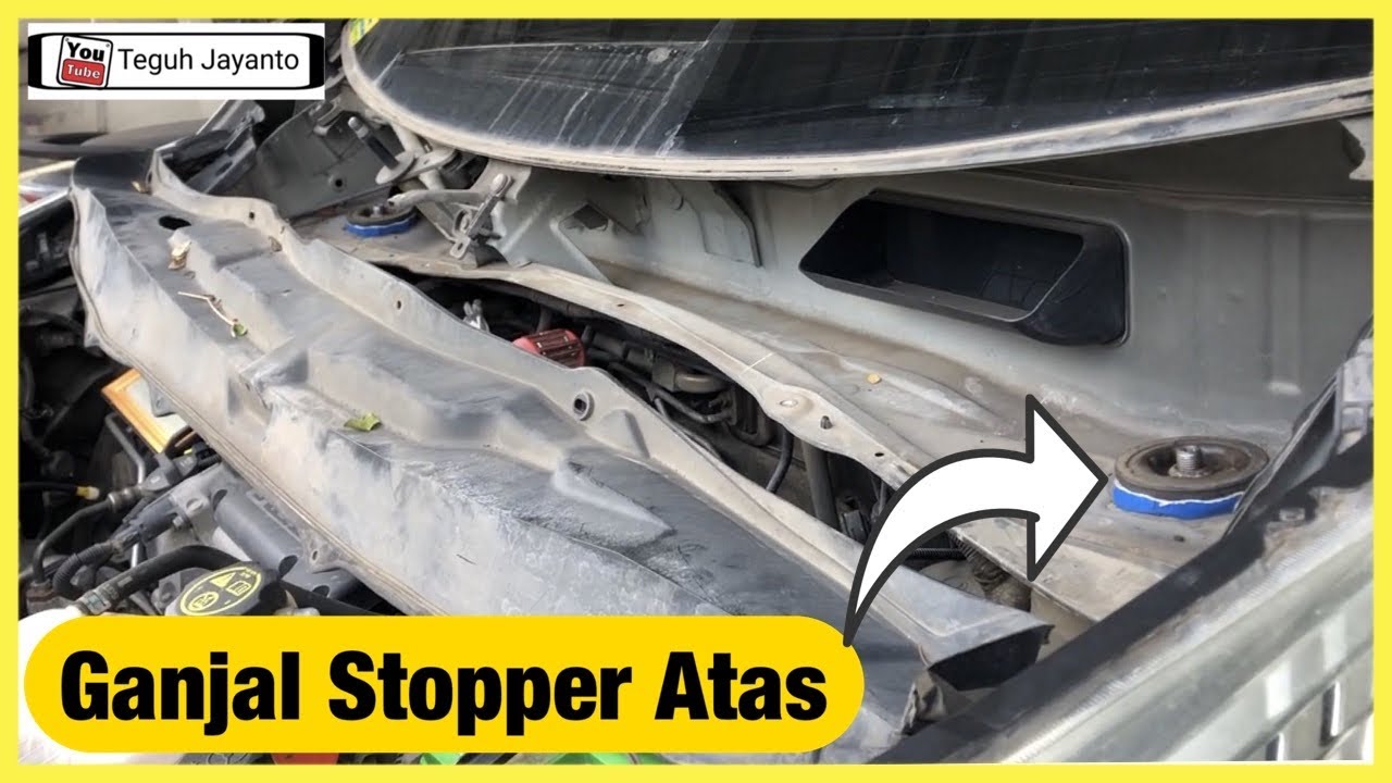 DIY #34 : Ganjal Stopper Atas | Plate Support Shock | Front Shockbreaker | Chevrolet Spin | 😊👍