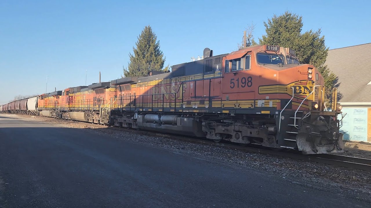 BNSF Beardstown Sub Action!! 