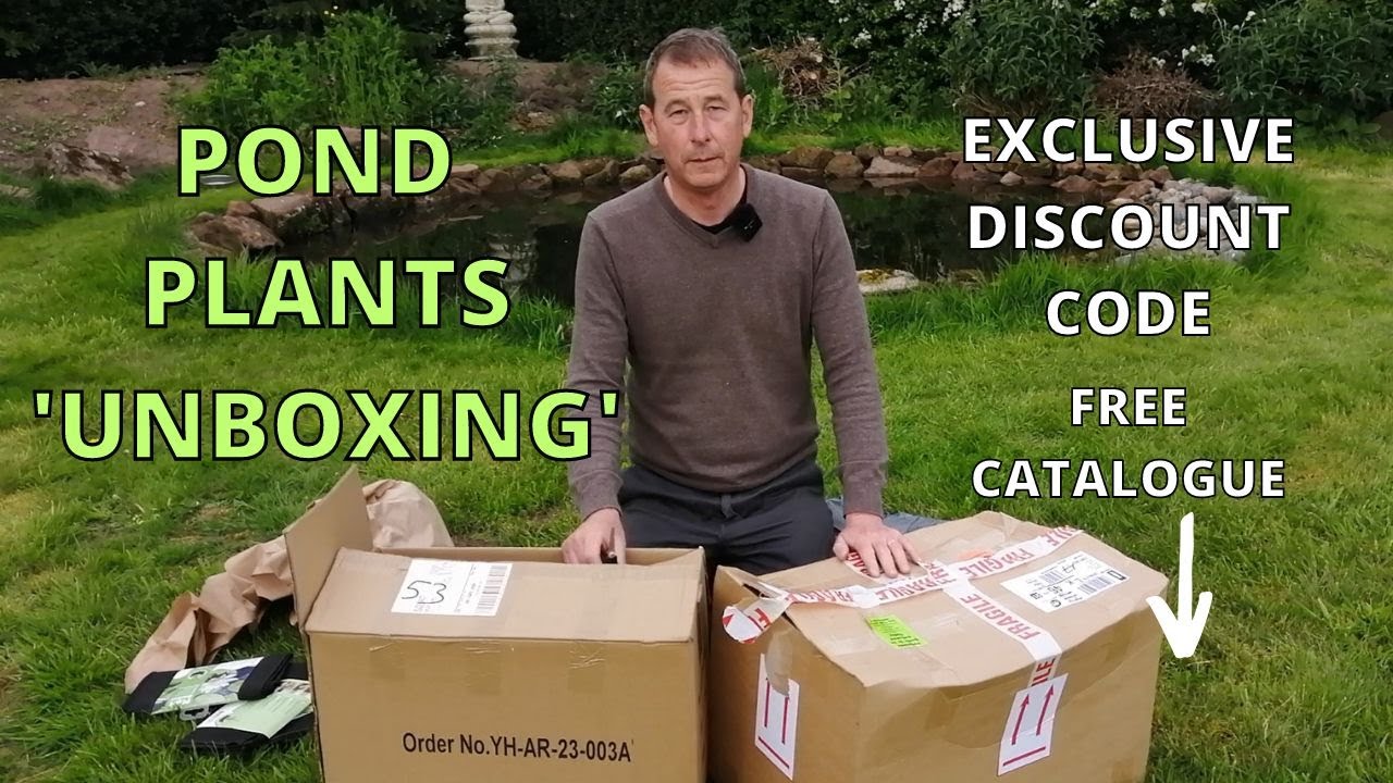 Pond Plant UNBOXING. Marginals Oxygenators Water Lilies.