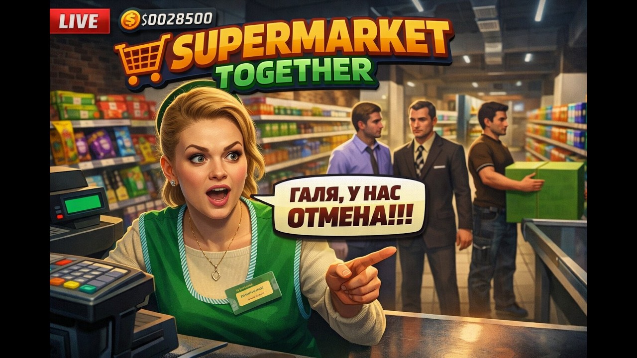 ГАЛЯ, У НАС ОТМЕНА!!! ПРОБЕЙ МУЖЧИНЕ ПЕЧЕНЬ! ​ | SUPERMARKET TOGETHER