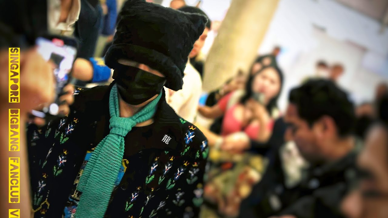 G-Dragon at Suvarnabhumi Airport, Bangkok, Thailand. 2025
