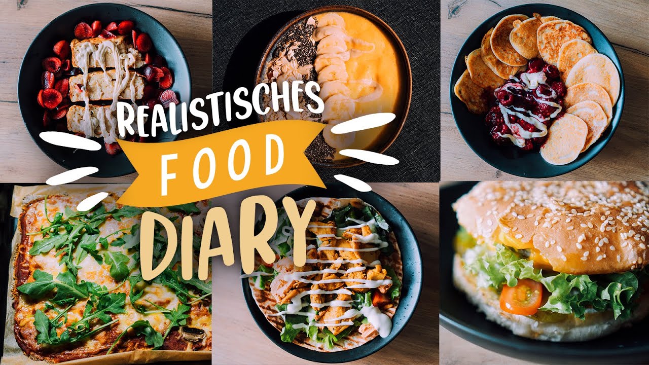 FOOD DIARY: diesmal wirklich ALLES, was ich in 4 Tagen esse! // JustSayEleanor (100% realistisch!)
