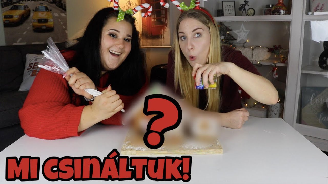 Mézeskalács ház építés Marival | Magyar Barbi