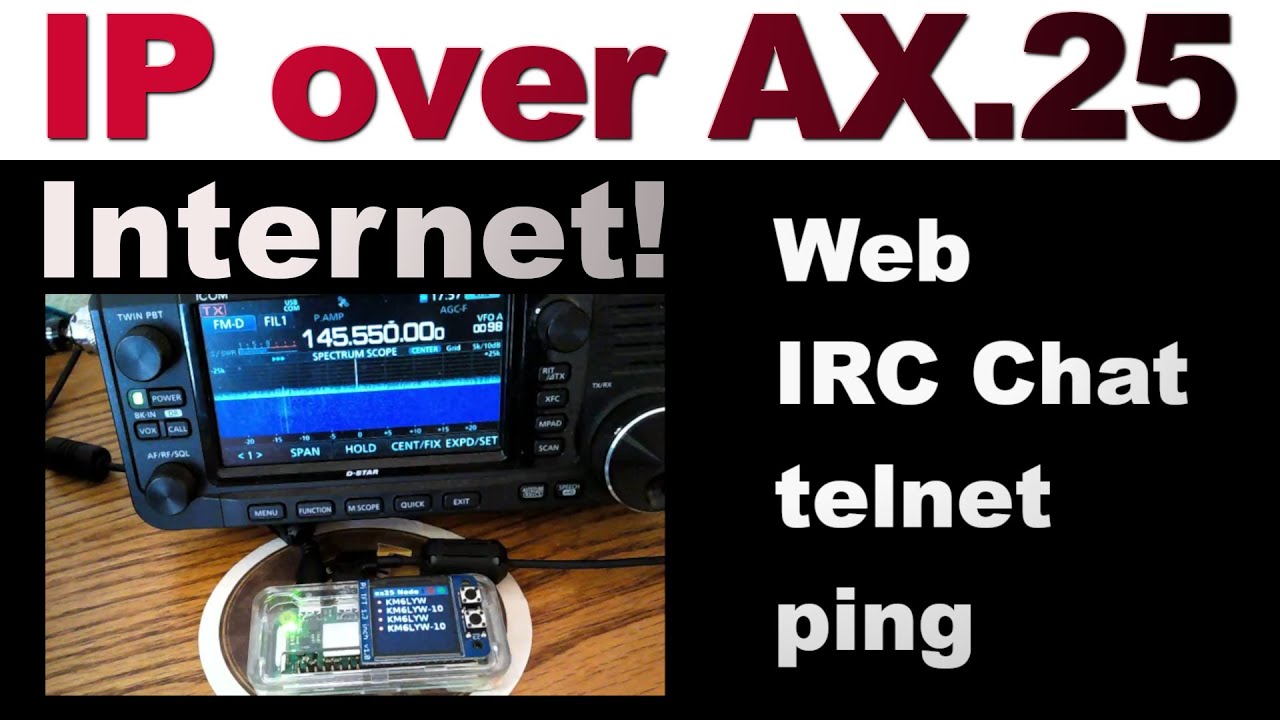 Create RF Internet connections between two radios
