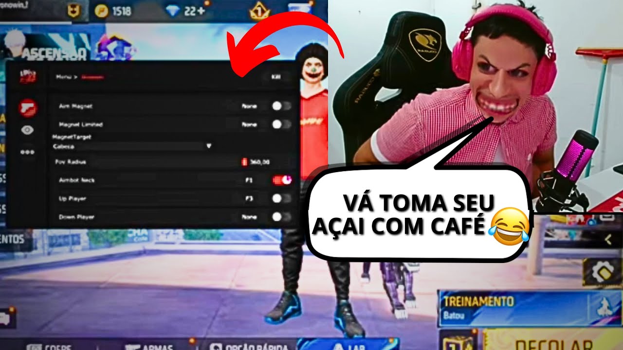 Uriel XITER CAIU CONTRA UM PARAENSE NO AP DE 300 REAIS COM ADM CHATO 😂