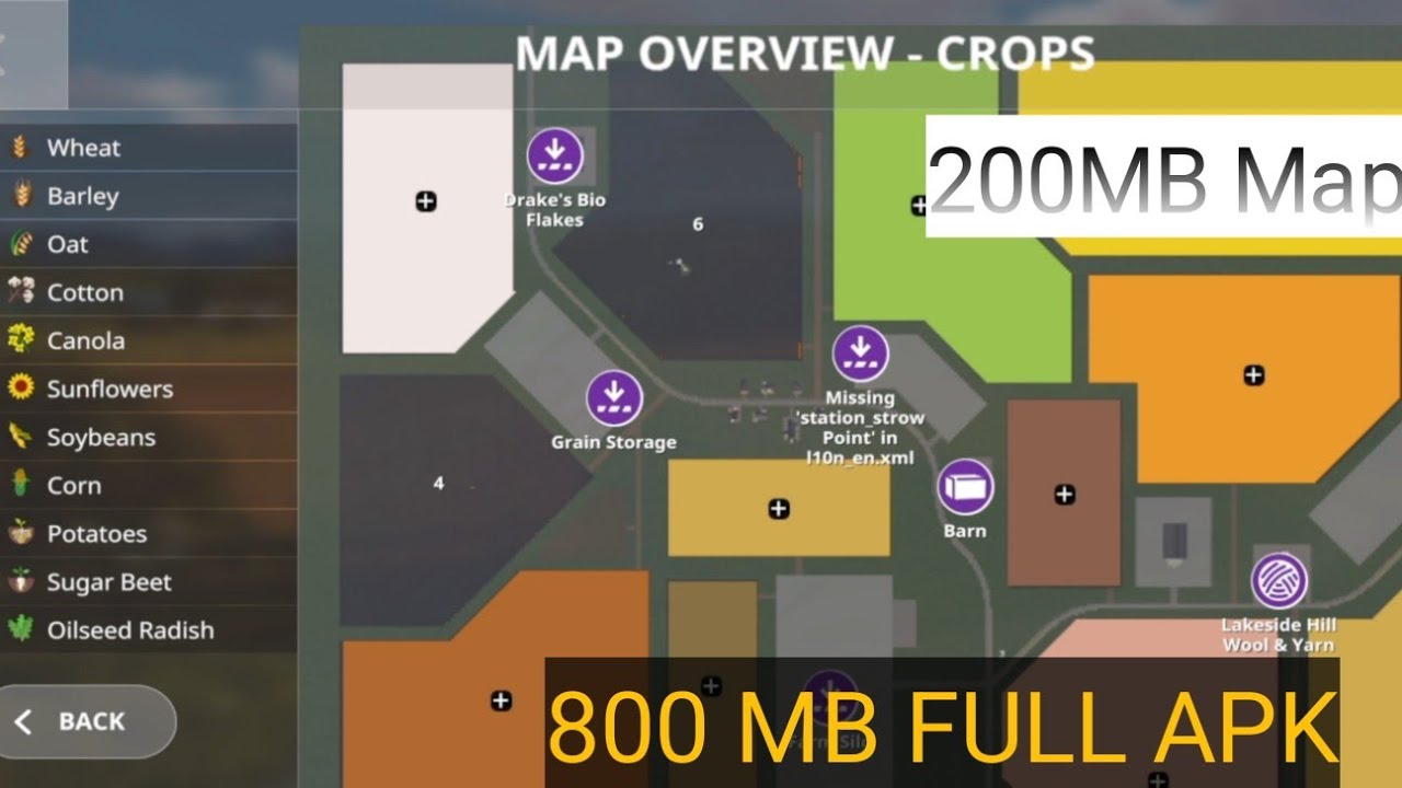 Fs20 new Map 🗾 mod / fs20 lite apk 2026 , 800MB #fs20 #fs20liteapk