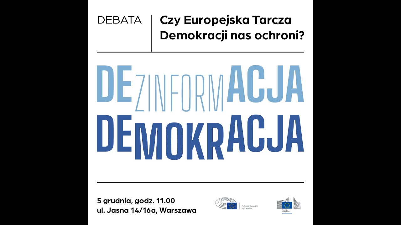 Czy Europejska Tarcza Demokracji nas ochroni - debata