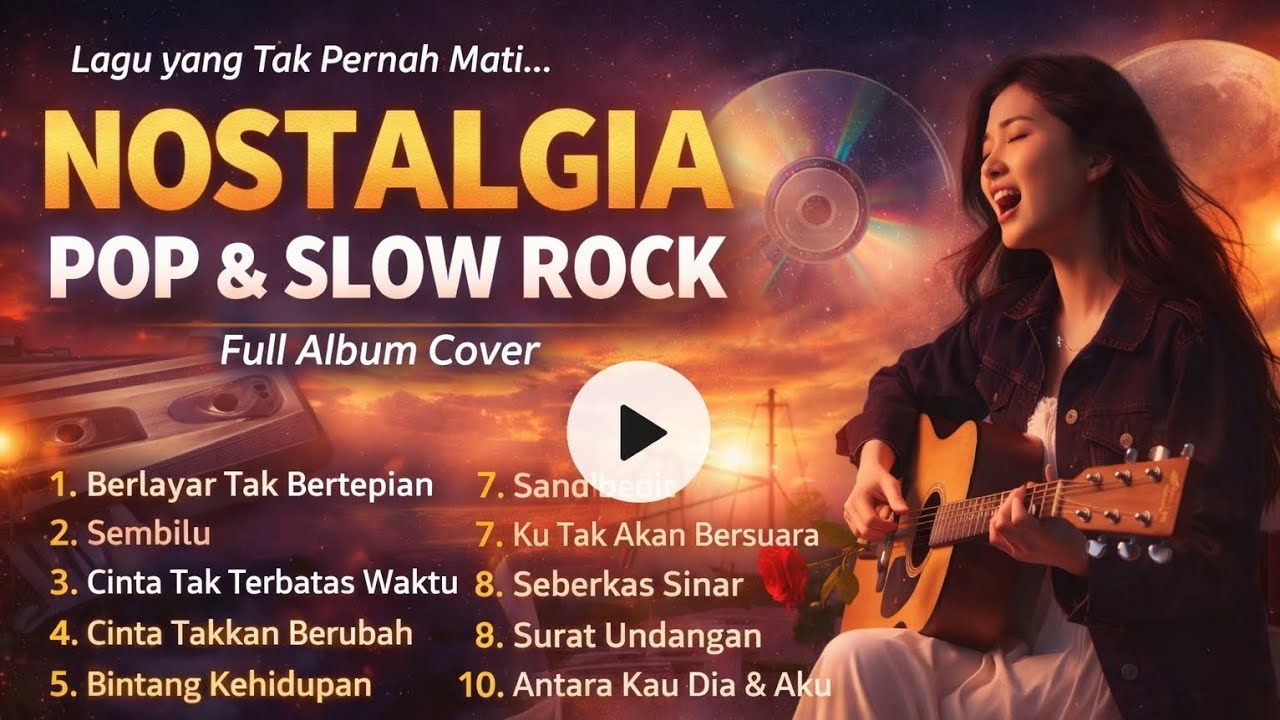 Kumpulan Lagu Lawas Legendaris Bikin Kangen 💔 Pop & Slow Rock Cover Terbaik