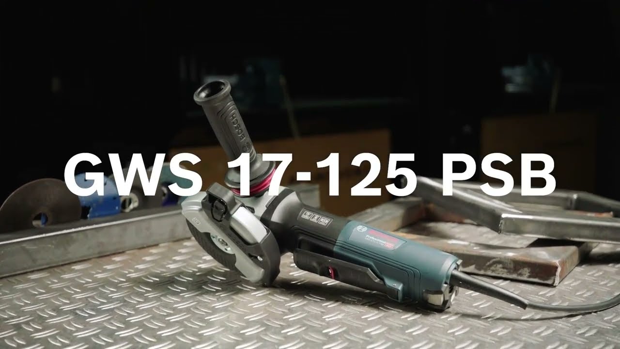 Bosch GWS17-125PSB Professional Angle Grinder | Available Now at Alphaweld