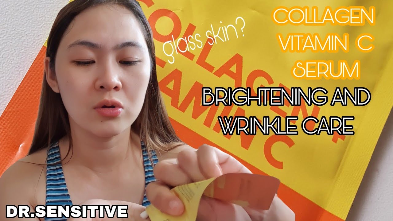 DR.SENSITIVE COLLAGEN + VITAMIN C SERUM | WATSONS |Murang serum