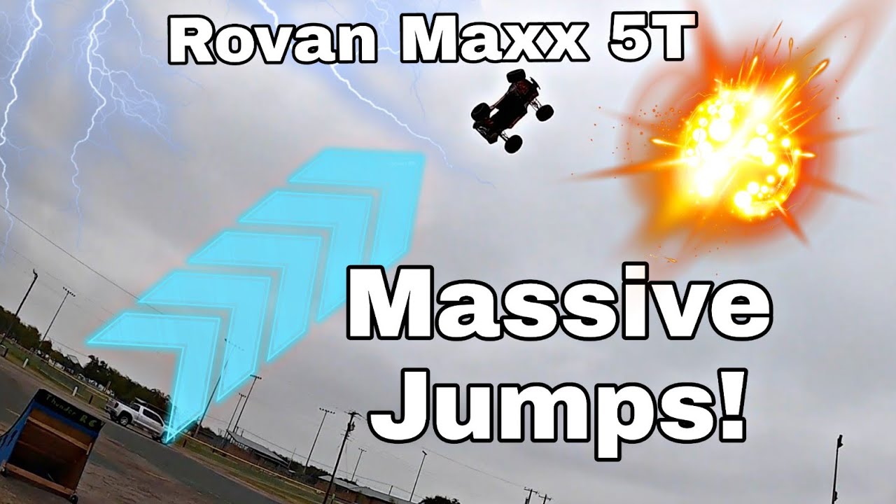 Rovan Baja Maxx 5T 45CC Launched to the Moon!