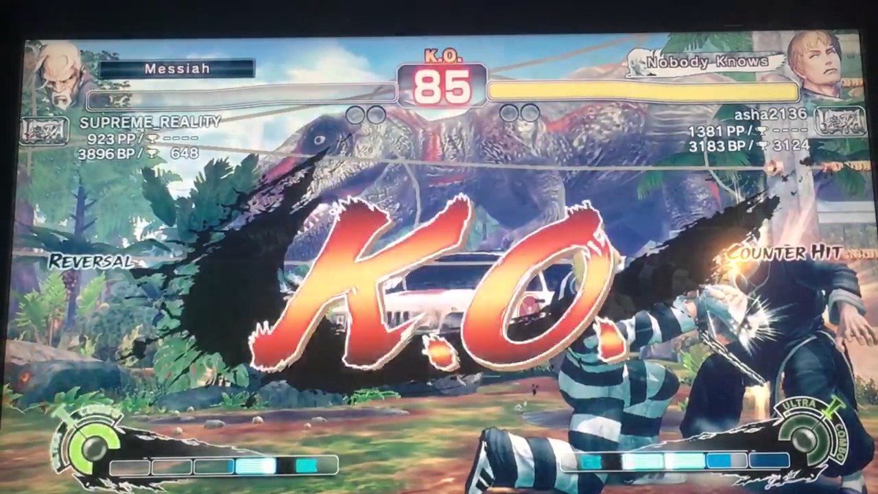 Ultra Street Fighter 4 ranked battle: (SUPREME_REALITY) Gen vs (Asha2136) Cody