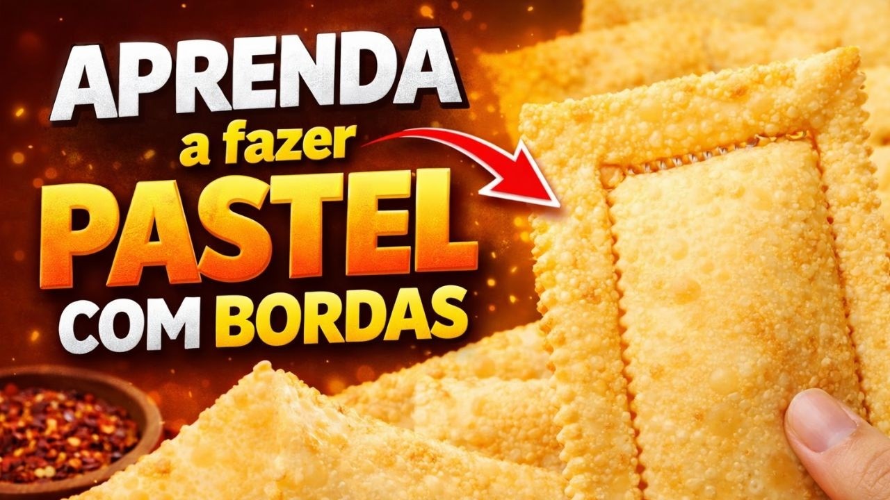 Como Fazer Pastel com Bordas