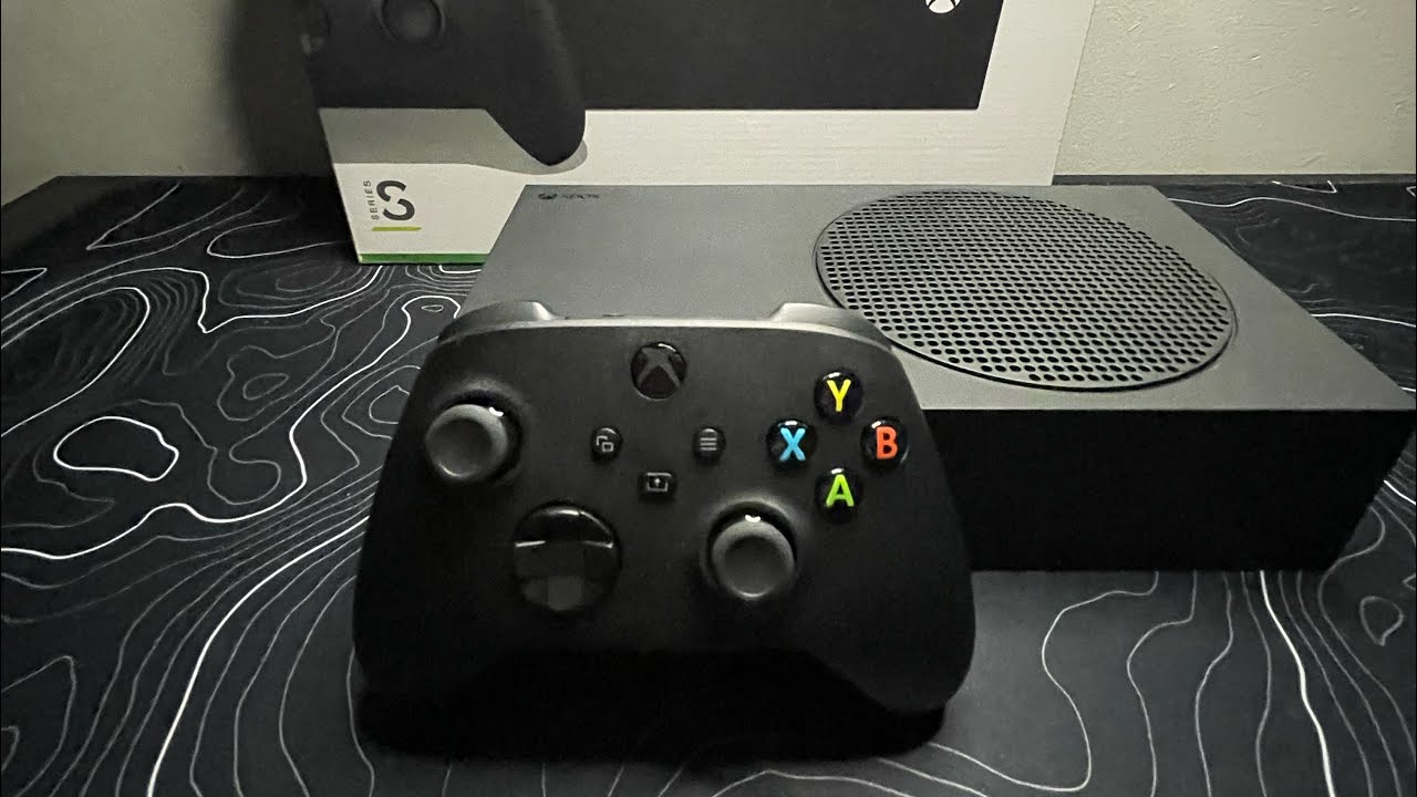 Xbox series S carbon black | unboxing | asmr￼