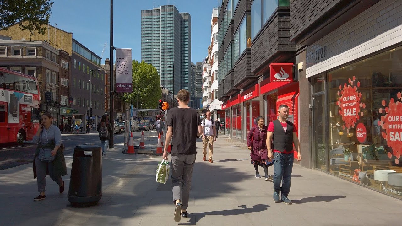 Walking London’s FITZROVIA - Oxford Circus to Warren Street Station
