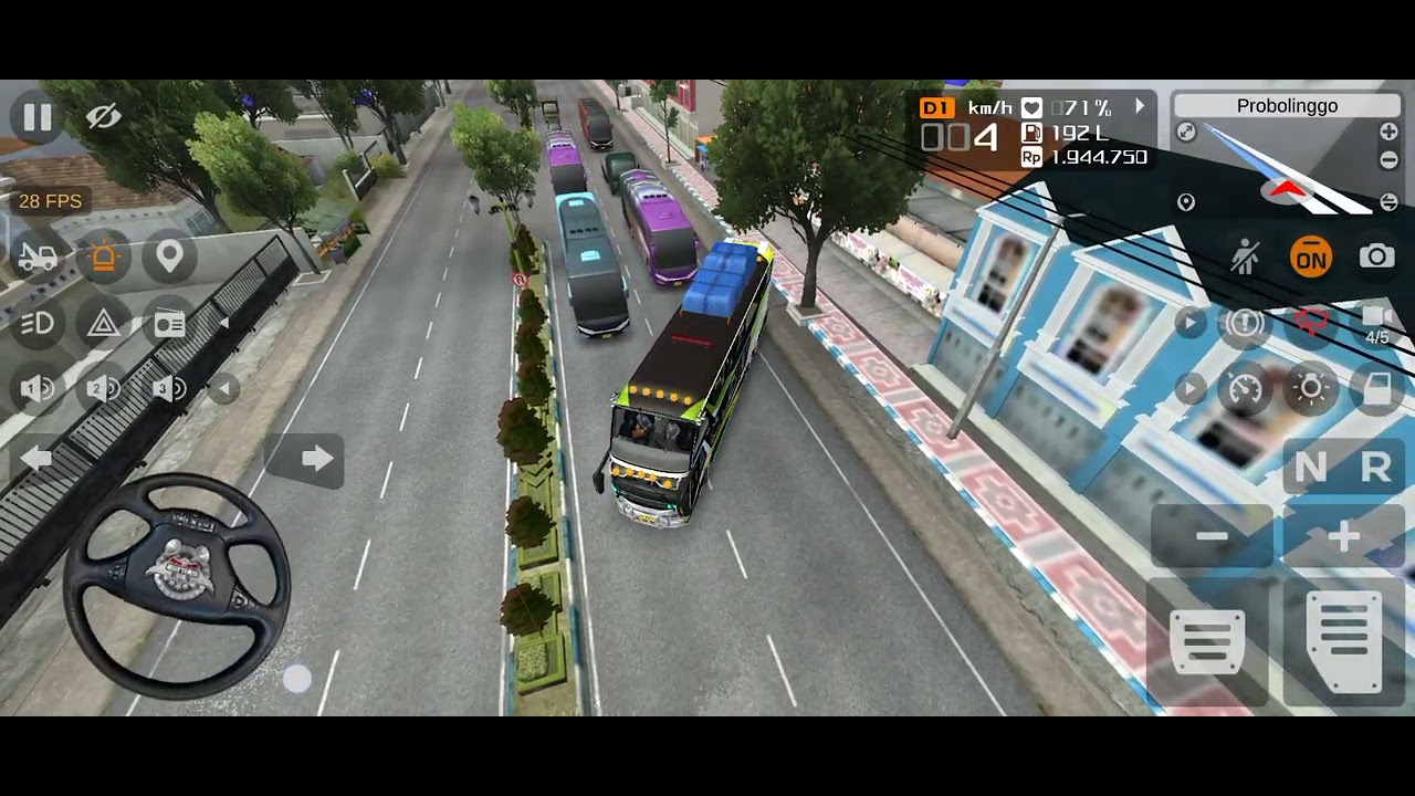 Bus indonesia simulator Gujarati 