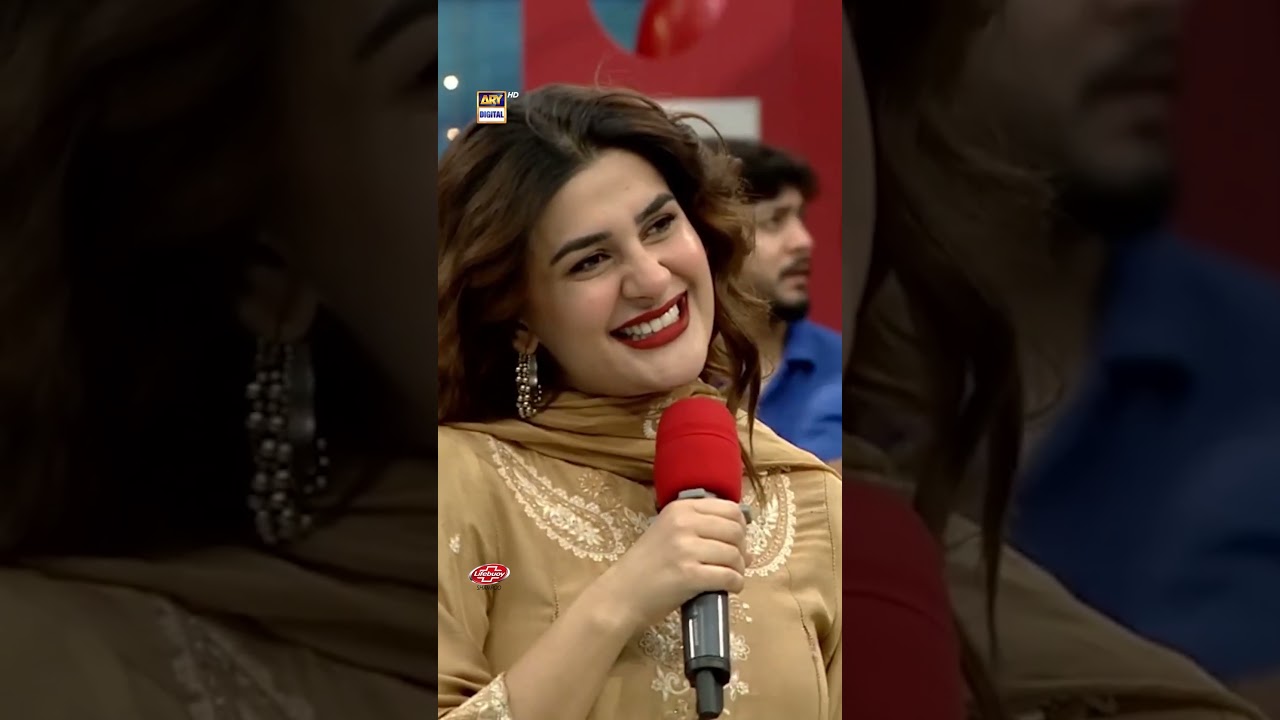 #kubrakhan | Pehli kheer bana li? 😍 #jeetopakistanleague #fahadmustafa #shorts