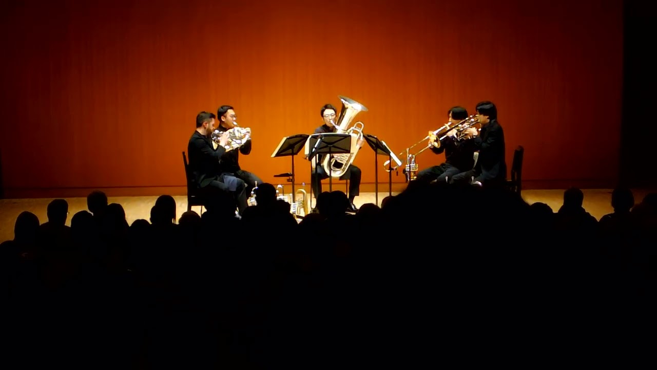 Japan Philharmonic Brass Quintet - Ewald Quintet No. 2 (Live at Yokohama Minato Mirai Hall)