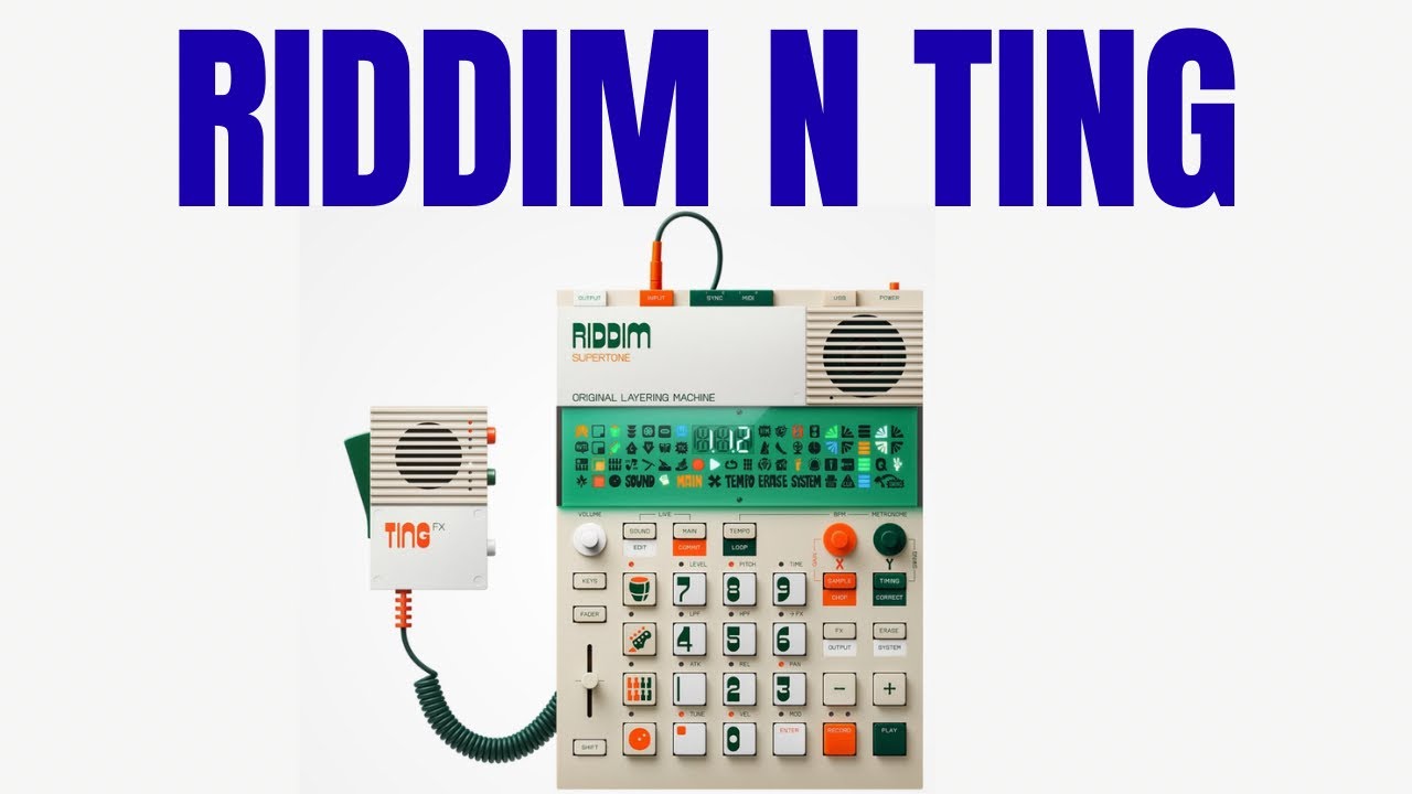 Teenage Engineering EP-40 Riddim & Ting — Quick Review + Beat Tutorial