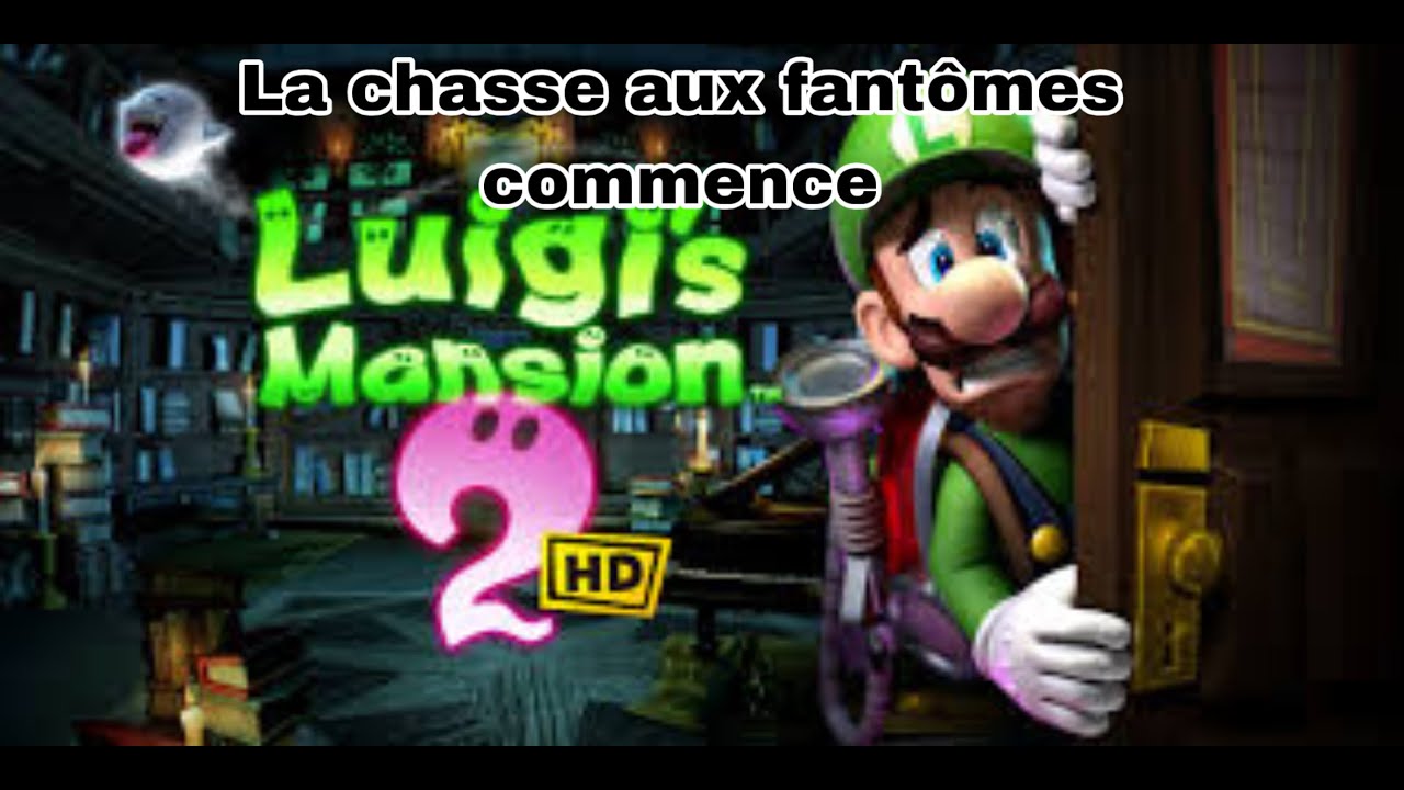La chasse aux fantômes commence dans Luigis Mansion 2 HD