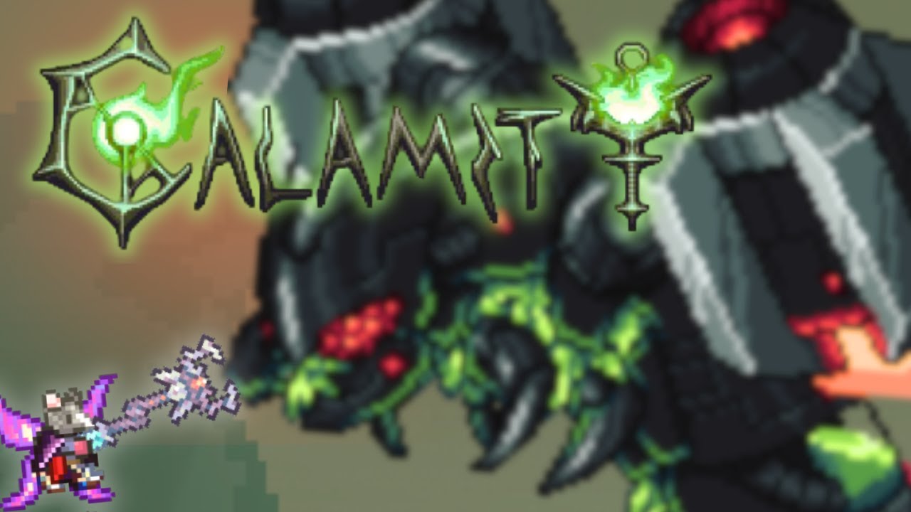 Terraria's Calamity, but i'm actually playing for the lore