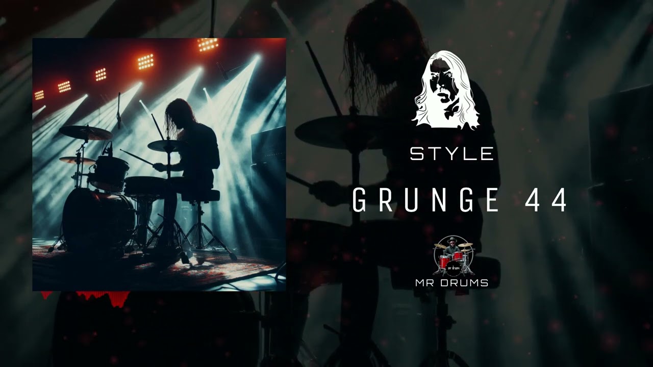 Grunge Drum Track | Grunge Style | 145 BPM